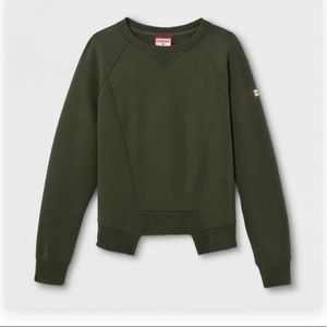 Hunter for Target Olive Sweatshirt. Size M, L, XL